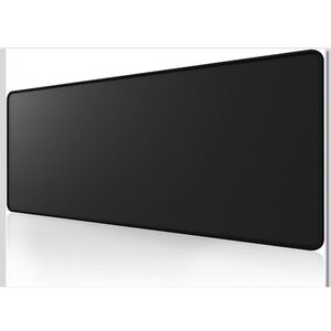 XXL Extended Black Large Gaming Mouse Pad Desk Mat Rubber Anti-Fray Stiching